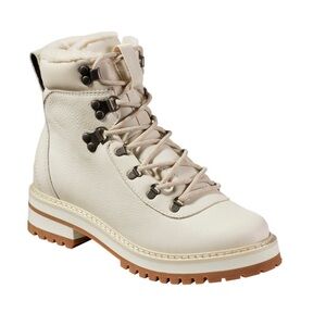 NEW L.L. Bean Women's Camden Hills Alpine Boots, Icicle White, Size 8